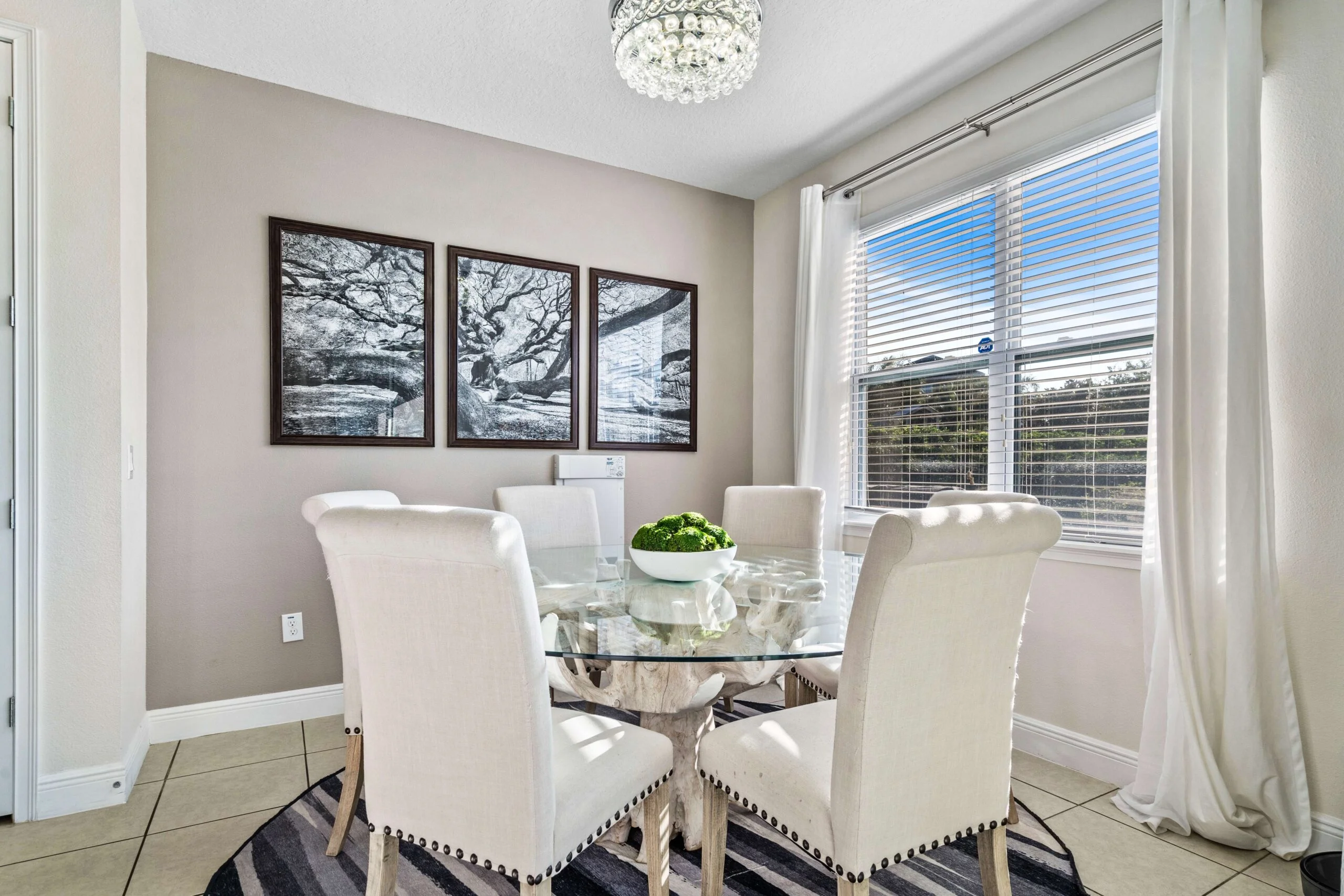 Formal dining room at 450 Burma vacation rental near Disney World