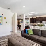 Rear living room at 450 Burma vacation rental Encore at Reunion West