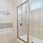 Master bathroom with modern finishes at 450 Burma vacation rental