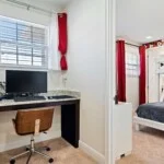 Private office workspace at 450 Burma vacation home near Disney