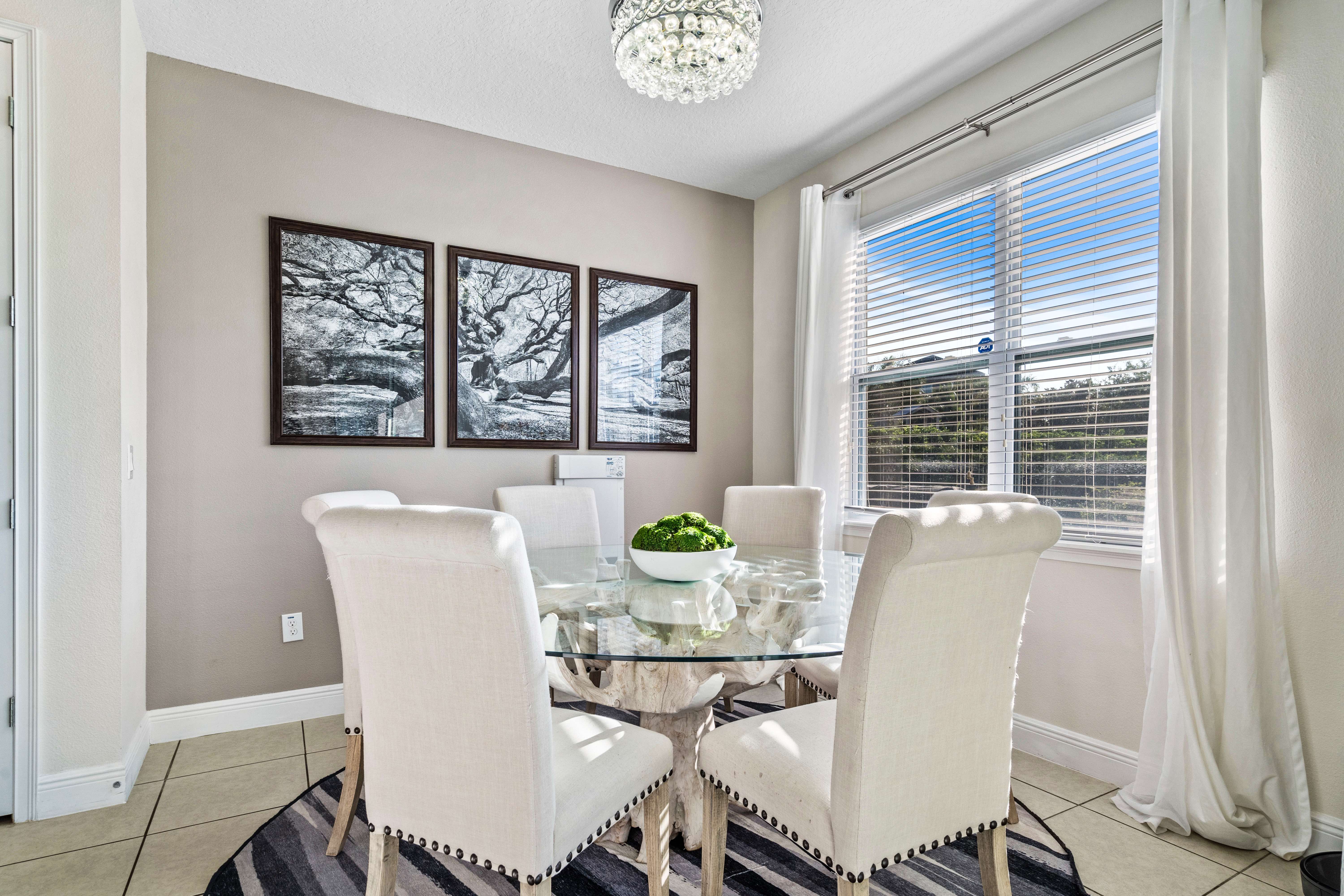 Formal dining room at 450 Burma vacation rental near Disney World