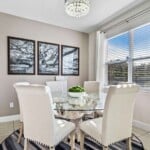 Formal dining room at 450 Burma vacation rental near Disney World