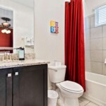 Magic Kingdom themed king bedroom with Disney decor at 450 Burma Kissimmee